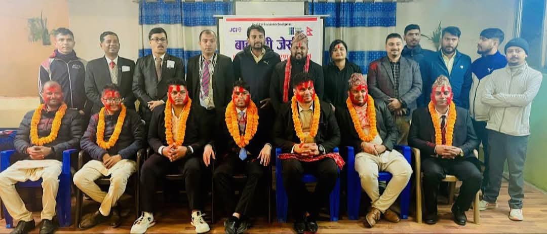 बाह्रदशी जेसीजको अध्यक्षमा तिर्थ काफ्ले निर्वाचित