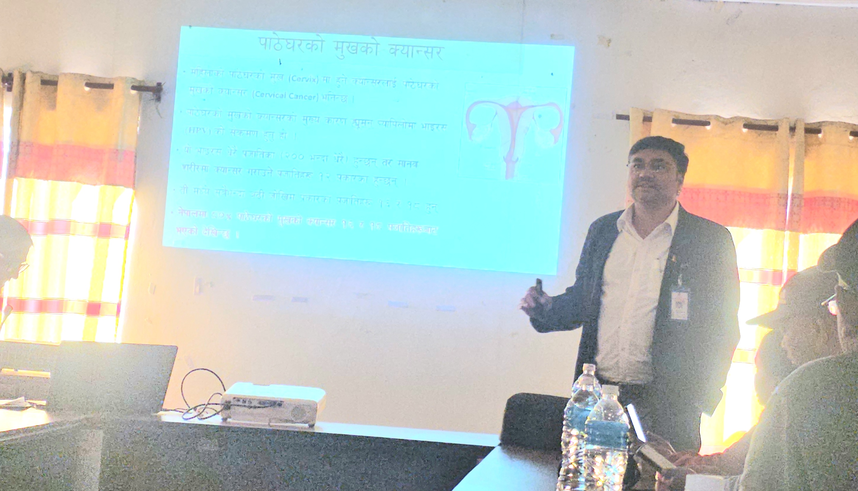 मोरङमा पाठेघरको मुखको क्यान्सरविरुद्ध एचपिभी खोप अभियान माघ २५ देखि